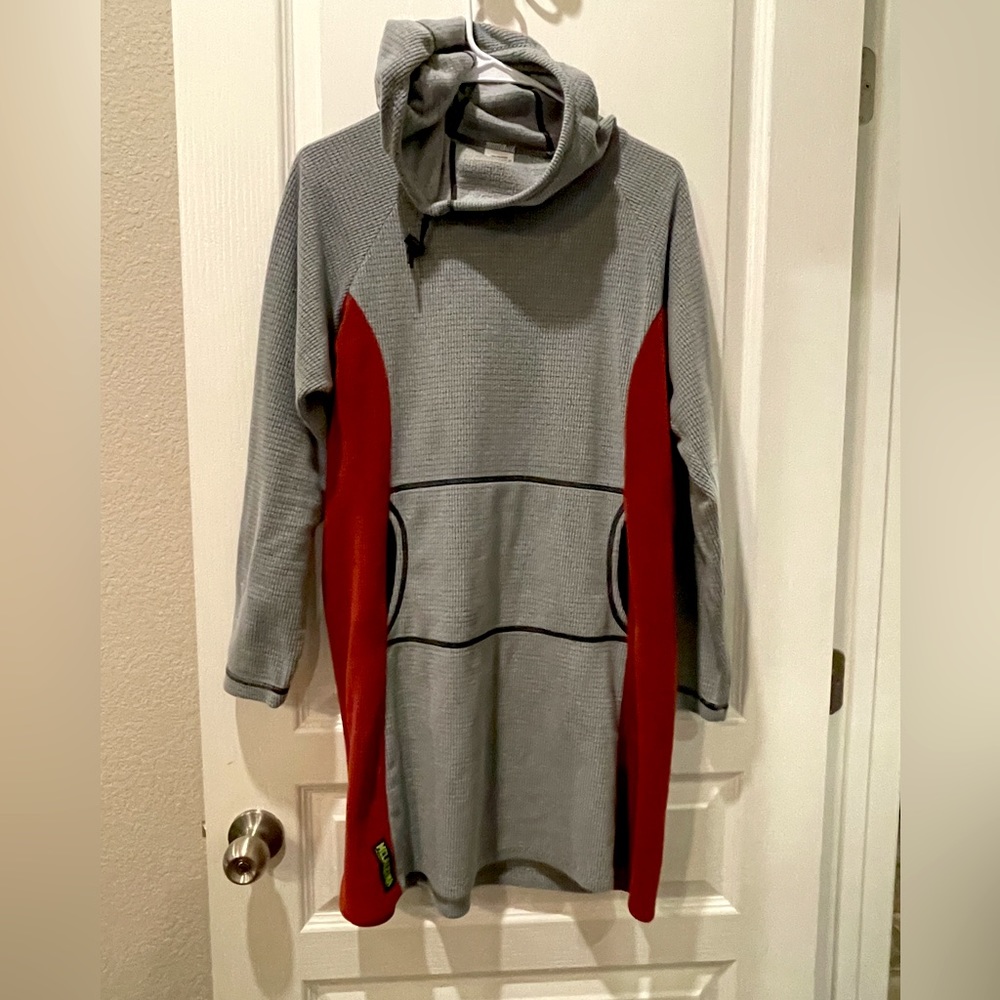 Melanzana micro grid dress xl